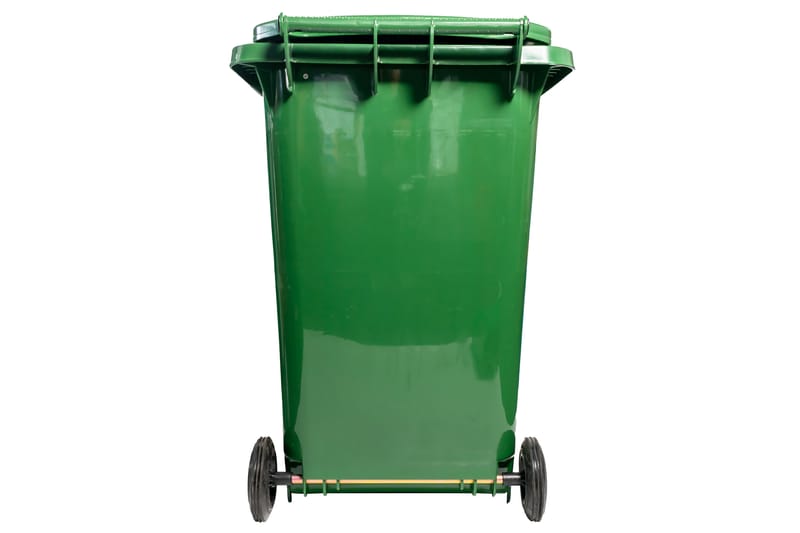Søppeltønne 360L - Grønn - Søppeldunk & avfallsbeholder