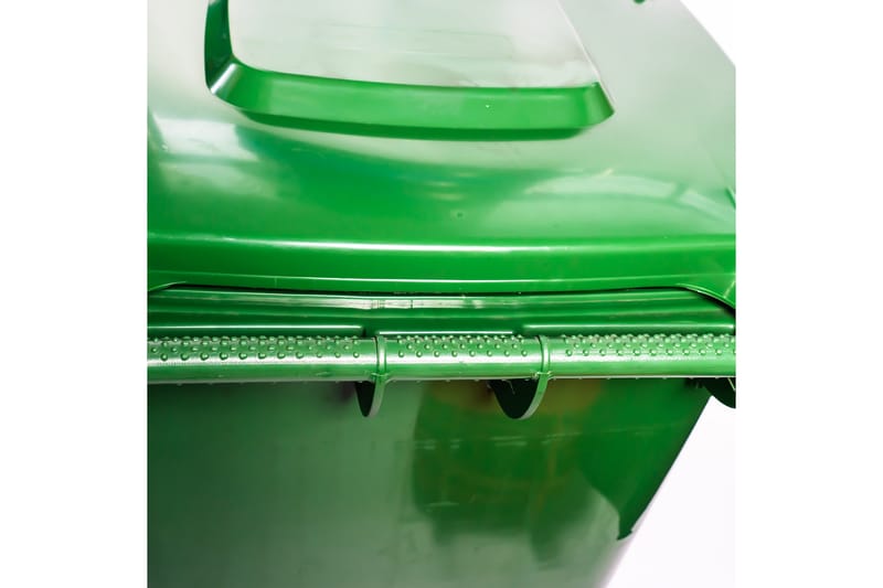 Søppeltønne 360L - Grønn - Søppeldunk & avfallsbeholder