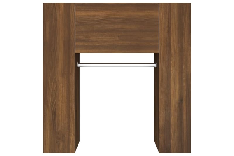 beBasic Gangskap brun eik 97,5x37x99 cm konstruert tre - Brun - Oppbevaring - Klesoppbevaring - Stumtjener - Klesstativ