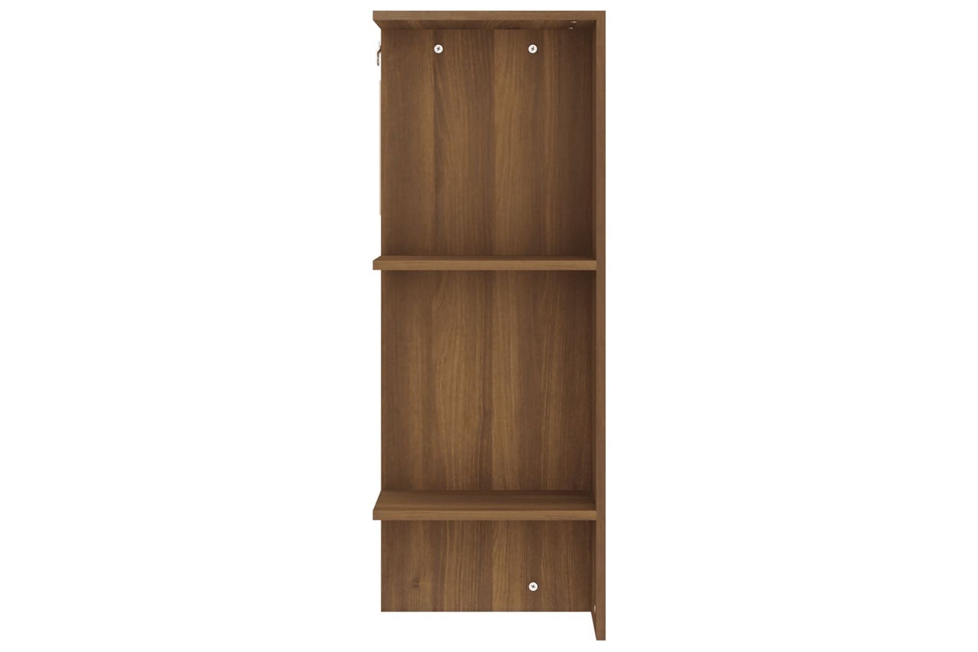 beBasic Gangskap brun eik 97,5x37x99 cm konstruert tre - Brun - Oppbevaring - Klesoppbevaring - Stumtjener - Klesstativ
