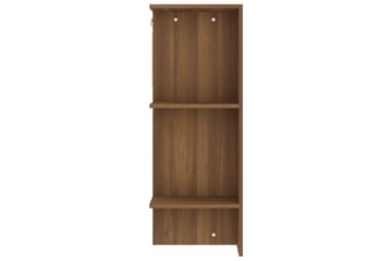 beBasic Gangskap brun eik 97,5x37x99 cm konstruert tre - Brun - Oppbevaring - Klesoppbevaring - Stumtjener - Klesstativ