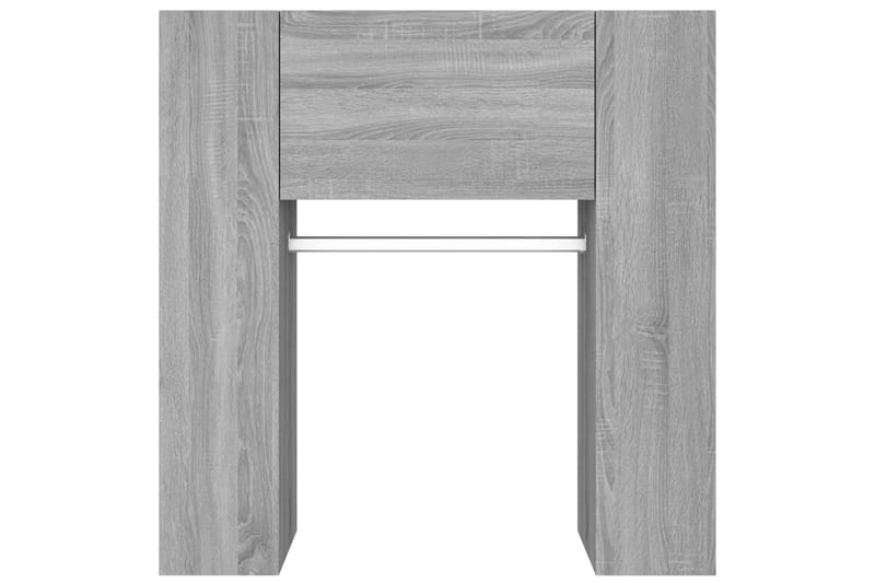 beBasic Gangskap grå sonoma 97,5x37x99 cm konstruert tre - GrÃ¥ - Oppbevaring - Klesoppbevaring - Stumtjener - Klesstativ