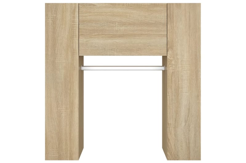 beBasic Gangskap sonoma eik 97,5x37x99 cm konstruert tre - Brun - Oppbevaring - Klesoppbevaring - Stumtjener - Klesstativ