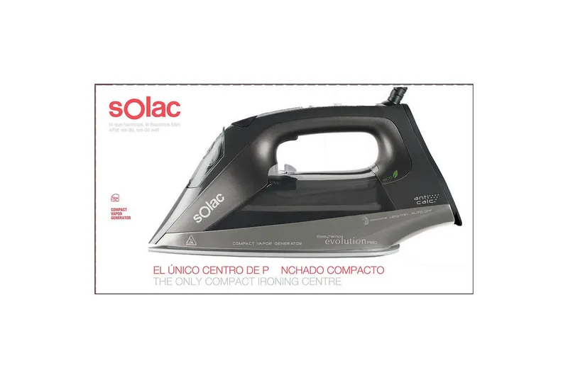 Dampstrykejern Solac Easy Temp Evolution Pro - Husholdning - Rengjøring & klespleie - Klespleie