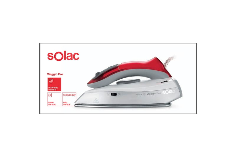 SOLAC Reisedampstrykejern Viaggio Pro - Husholdning - Rengjøring & klespleie - Klespleie