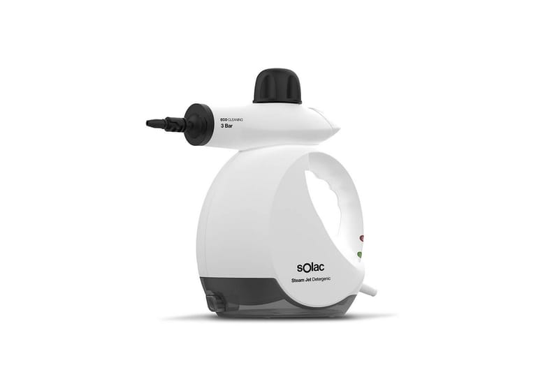 Dampvasker Solac Miljøvennlig 1200W, Hvit