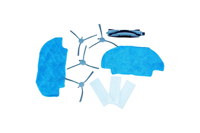 Lykke Deluxe 5000 tilbehør for Robotstøvsuger - Svart/Blå/Hvit/Grå - Støvsuger tilbehør