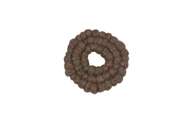 Rulle Gryteunderlag Rund Ø19 cm - Nougat - Husholdning - Servering & borddekking - Annet til servering & borddekking - Kjøkken underlag