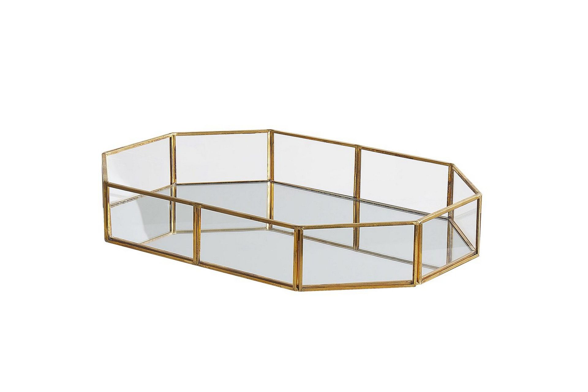 Bricka Beliani Chabris Guld/transparent GOLD -
