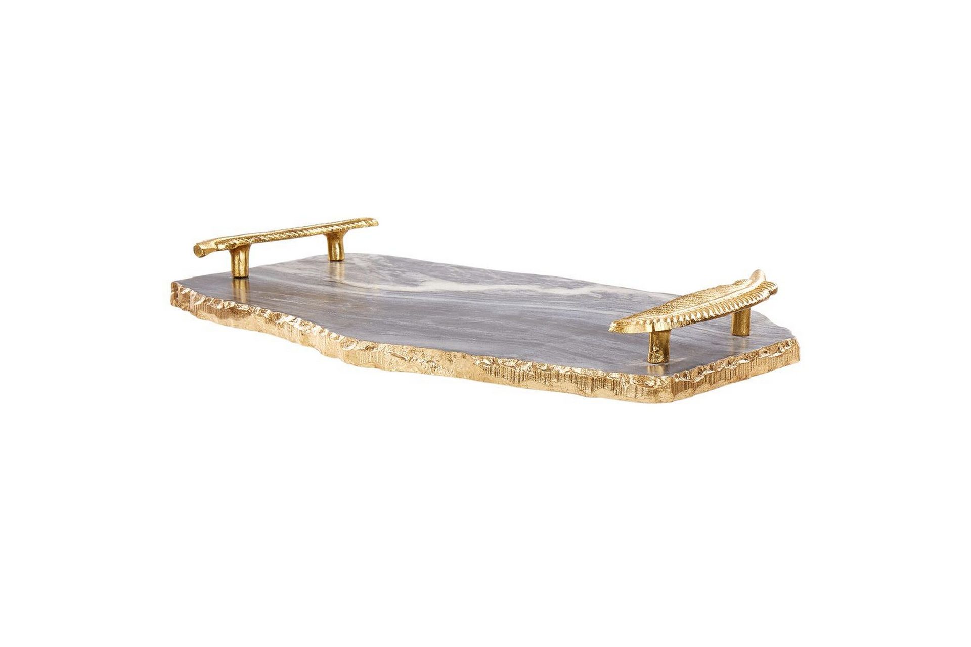 Bricka Beliani Zografou Dark grey\|\|GOLD -