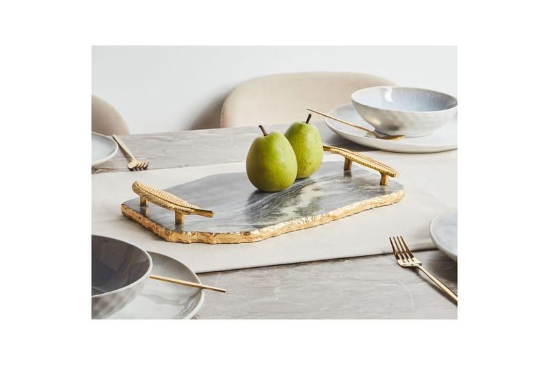 Bricka Beliani Zografou Dark grey||GOLD - Husholdning - Servering & borddekking - Annet til servering & borddekking - Serveringsutstyr