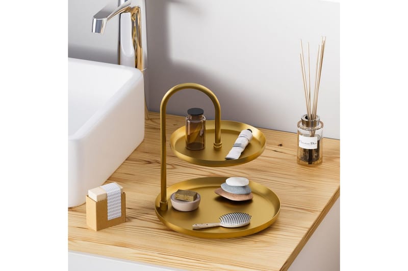 Dekorativt metalltilbehør Mirven - Gull - Husholdning - Servering & borddekking - Annet til servering & borddekking - Serveringsutstyr