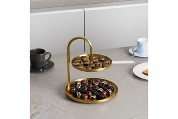 Dekorativt metalltilbehør Mirven - Gull - Husholdning - Servering & borddekking - Annet til servering & borddekking - Serveringsutstyr