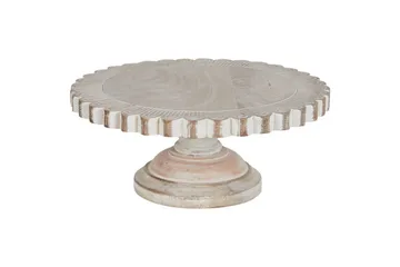 Tårtfat Beliani Memfis Light colored wood||White - Husholdning - Servering & borddekking - Annet til servering & borddekking - Serveringsutstyr