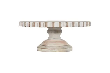 Tårtfat Beliani Memfis Light colored wood||White - Husholdning - Servering & borddekking - Annet til servering & borddekking - Serveringsutstyr