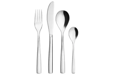 Bestikksett Maku Rustfritt Stål 24 Deler - Sølv - Husholdning - Servering & borddekking - Bestikk