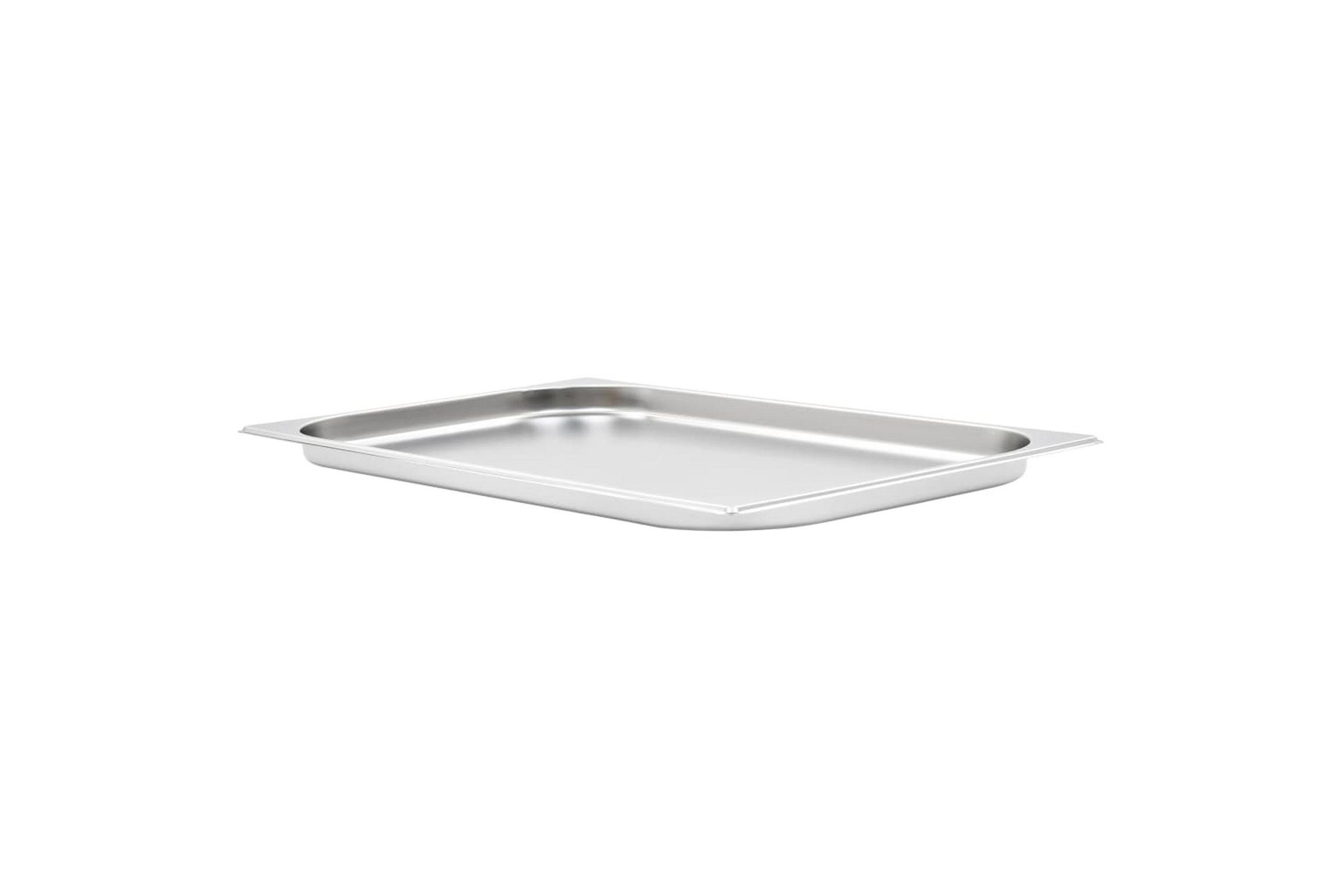 Gastronormbeholdere 4 stk GN 1/1 20 mm rustfritt stål - Husholdning - Servering & borddekking - Brikker & tallerkener - Serveringsbrett