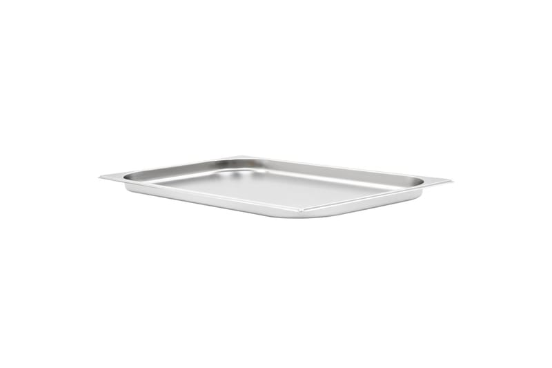 Gastronormbeholdere 4 stk GN 1/1 20 mm rustfritt stål - Husholdning - Servering & borddekking - Brikker & tallerkener - Serveringsbrett
