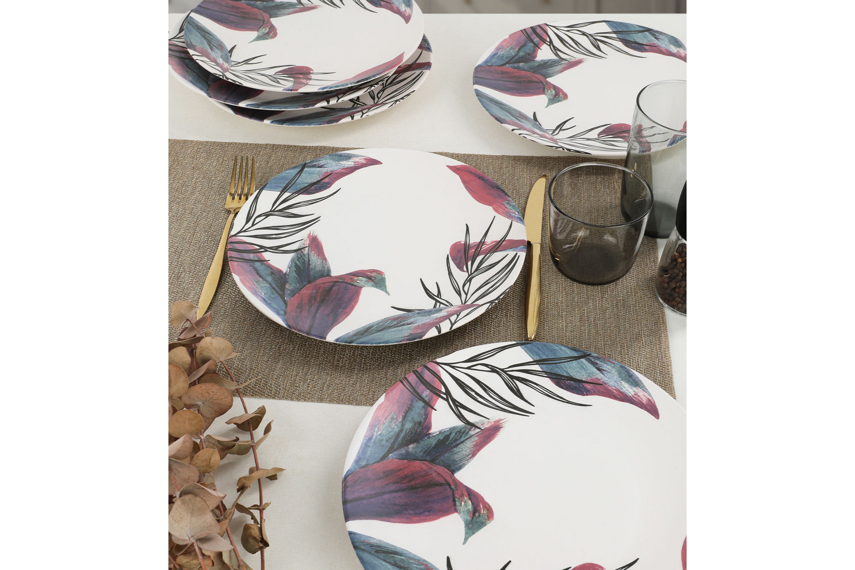 Khati Serveringsfat 25 cm - Flerfarget