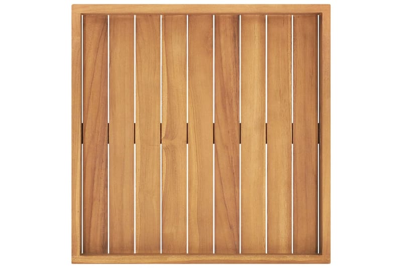 Serveringsbrett 50x50 cm heltre teak - Brun - Husholdning - Servering & borddekking - Brikker & tallerkener - Serveringsbrett