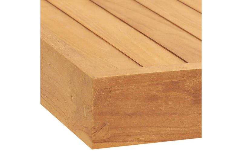 Serveringsbrett 50x50 cm heltre teak - Brun - Husholdning - Servering & borddekking - Brikker & tallerkener - Serveringsbrett