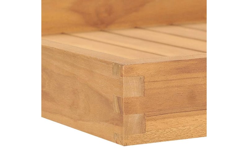 Serveringsbrett 60x60 cm heltre teak - Brun - Husholdning - Servering & borddekking - Brikker & tallerkener - Serveringsbrett