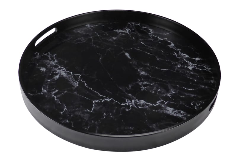 Saturn Serveringsbrett - Svart / Glass / Plast - Husholdning - Servering & borddekking - Brikker & tallerkener - Serveringsbrett