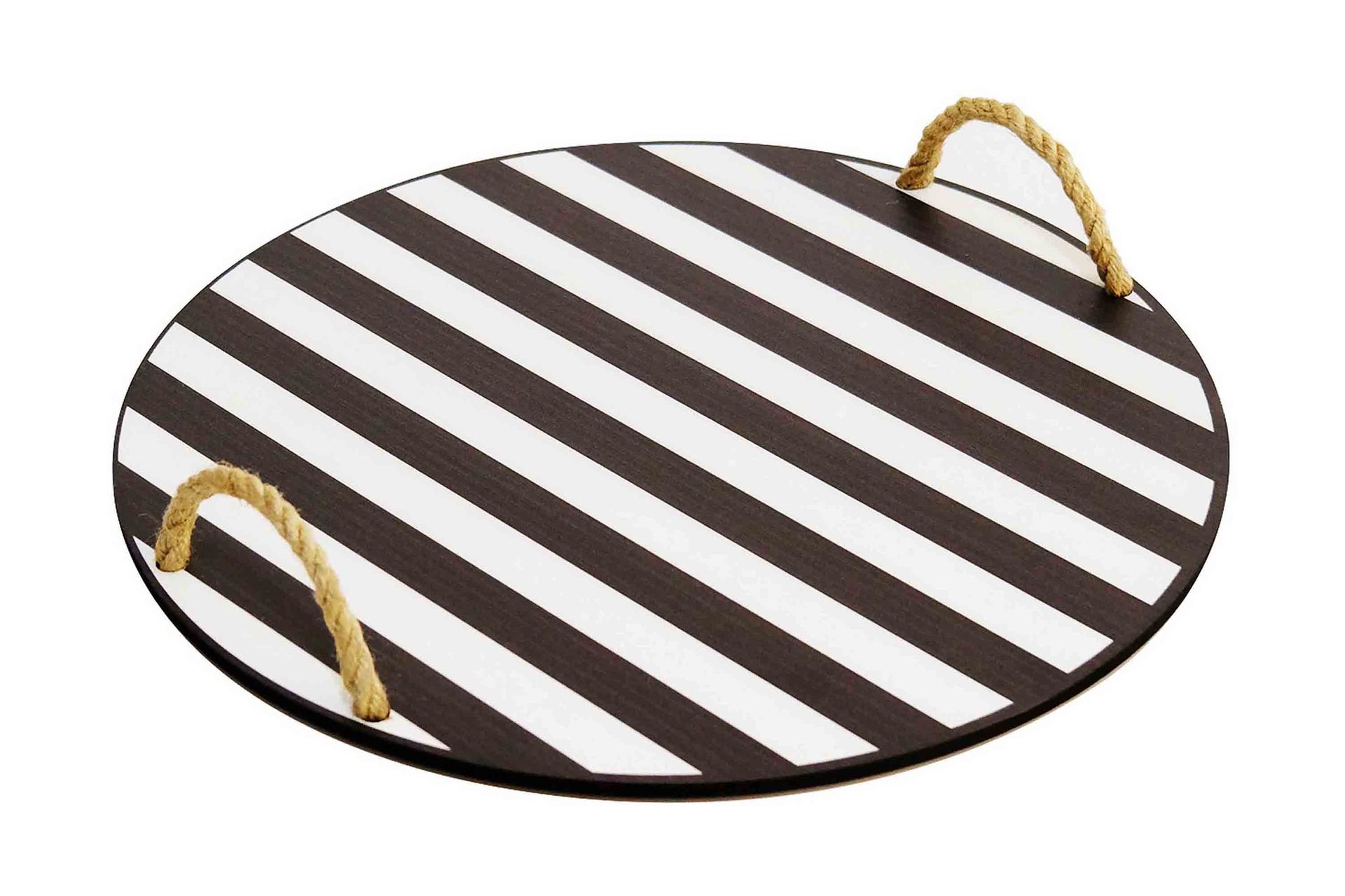 Serveringsbrett - Svart/Hvit