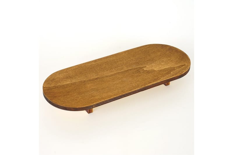 Tepu Serveringsfat 40 cm - Valnøtt - Husholdning - Servering & borddekking - Brikker & tallerkener - Serveringsbrett