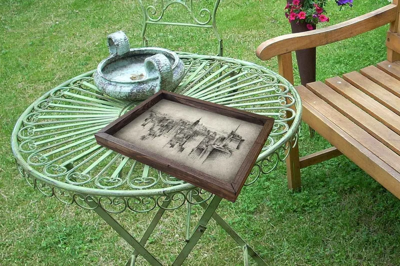 Traxory Brett 30 cm - Flerfarget - Husholdning - Servering & borddekking - Brikker & tallerkener - Serveringsbrett