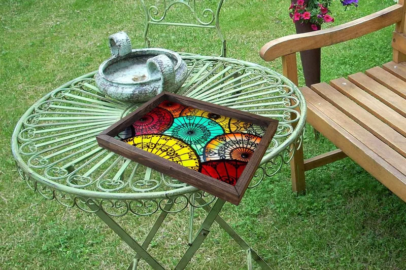 Traxory Brett 30 cm - Flerfarget - Husholdning - Servering & borddekking - Brikker & tallerkener - Serveringsbrett