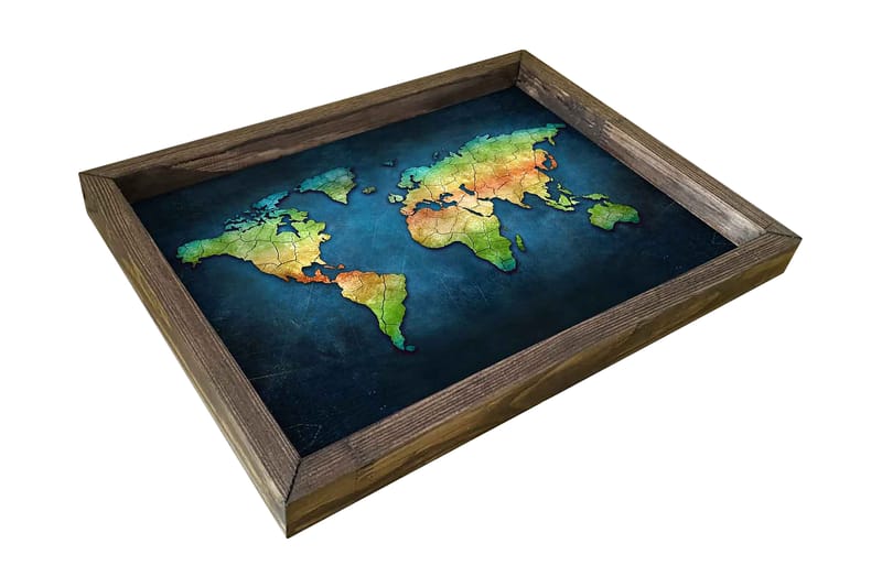 Traxory Brett 30 cm - Flerfarget - Husholdning - Servering & borddekking - Brikker & tallerkener - Serveringsbrett