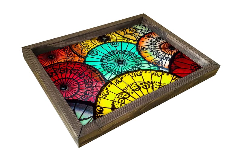 Traxory Brett 30 cm - Flerfarget - Husholdning - Servering & borddekking - Brikker & tallerkener - Serveringsbrett