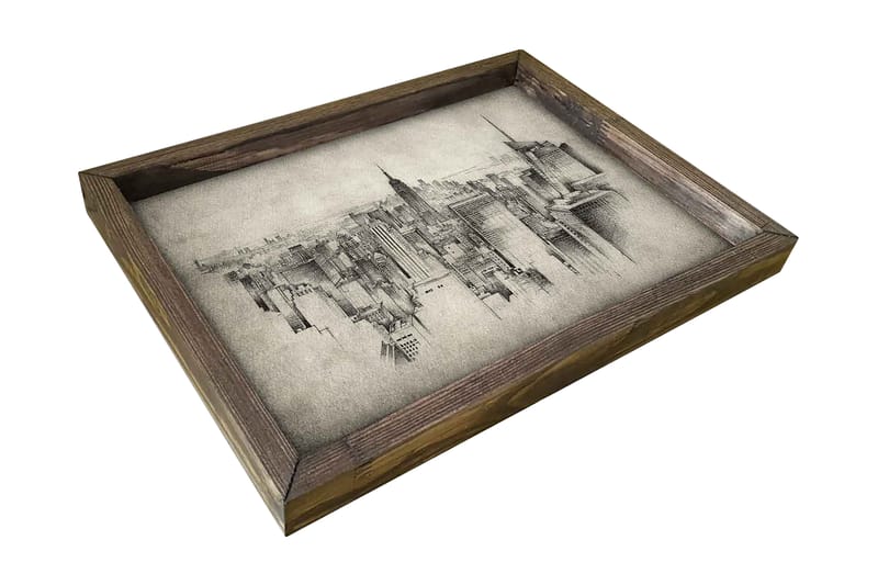 Traxory Brett 30 cm - Flerfarget - Husholdning - Servering & borddekking - Brikker & tallerkener - Serveringsbrett