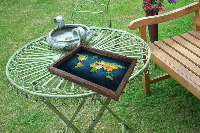 Traxory Brett 30 cm - Flerfarget - Husholdning - Servering & borddekking - Brikker & tallerkener - Serveringsbrett