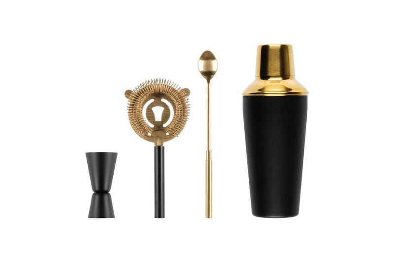 Cocktailsett Maku 4 deler, Svart