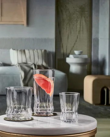 Glassett (18 deler) Opviq Gaia (7 x 7 x 14 cm) Transparent - Transparent - Husholdning - Servering & borddekking - Glass