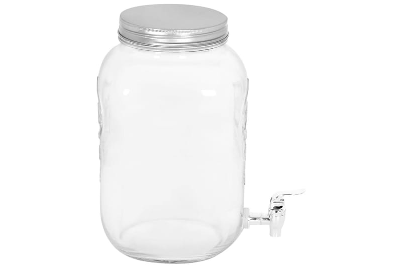 Drikkedispenser 8050 ml glass - Gjennomsiktig - Husholdning - Servering & borddekking - Karaffel, mugge & kanne - Drikkedispenser
