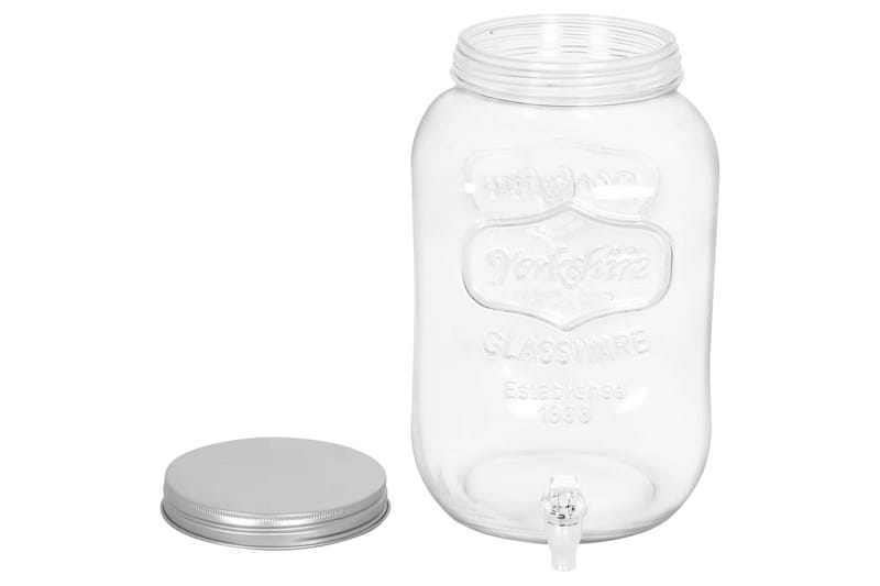 Drikkedispenser 8050 ml glass - Gjennomsiktig - Husholdning - Servering & borddekking - Karaffel, mugge & kanne - Drikkedispenser