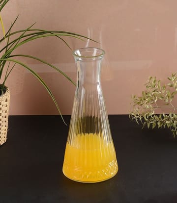 Glassflaske Opviq Elysia Karaf (12 x 12 x 29 cm) Transparent - Transparent - Husholdning - Servering & borddekking - Karaffel, mugge & kanne