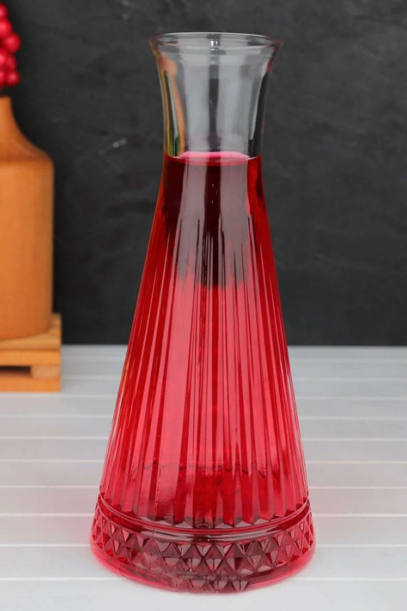 Glassflaske Opviq Elysia Karaf (12 x 12 x 29 cm) Transparent - Transparent - Husholdning - Servering & borddekking - Karaffel, mugge & kanne