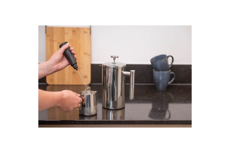 Kaffepresse Maku Gastro 1L Stål - Hvit - Husholdning - Servering & borddekking - Karaffel, mugge & kanne - Frenchpress & Kaffepresse