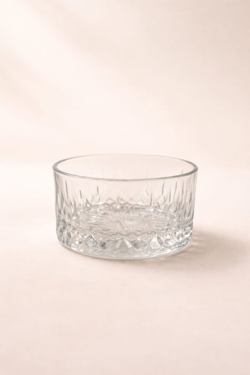 Oppbevaringsbokssett (6 deler) Opviq Cleo hylle (10 x 10 x 6 cm) transparent - Transparent - Husholdning - Servering & borddekking - Karaffel, mugge & kanne - Glassflaske