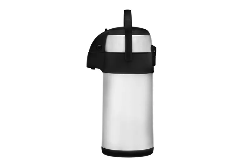 Pumpetermos Maku Stål, Svart