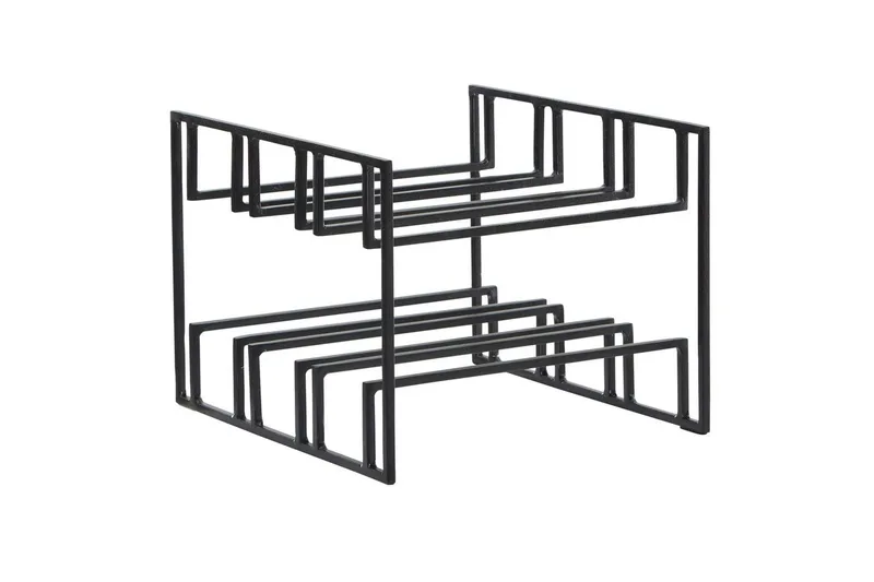 Vinstativ Wohnling Pulverlakkert metall plass til 6 flasker moderne, undefined