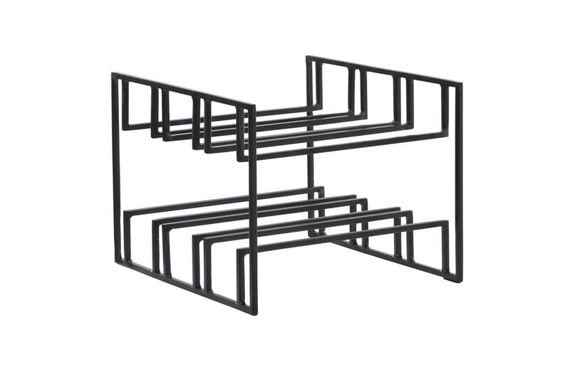 Vinstativ Wohnling Pulverlakkert metall plass til 6 flasker moderne - Husholdning - Servering & borddekking - Karaffel, mugge & kanne - Glassflaske
