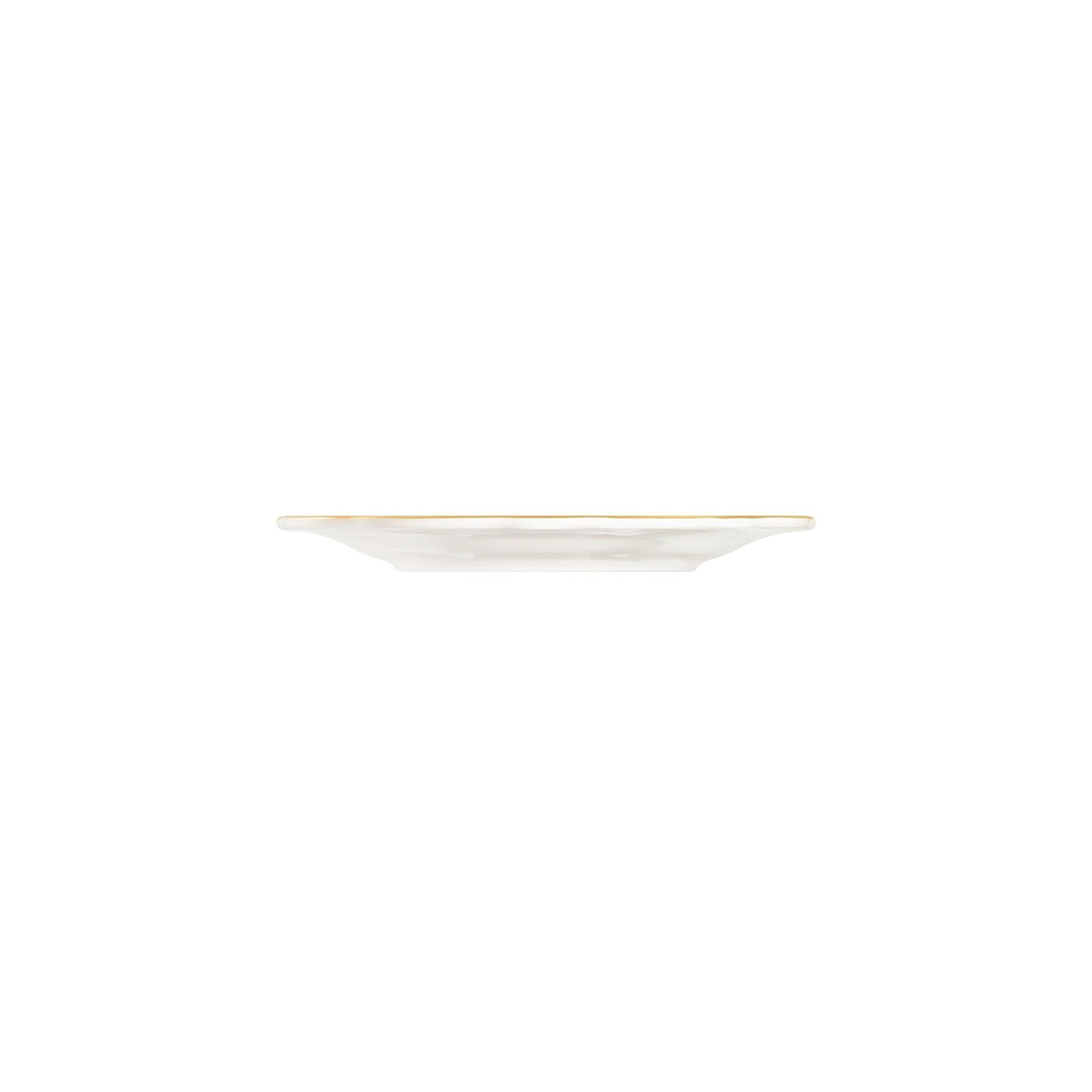 Middagsservise (18 deler) Opviq Altin File Fulya 18 (30 x 32 x 31 cm) Hvit Gull - Hvit og gull
