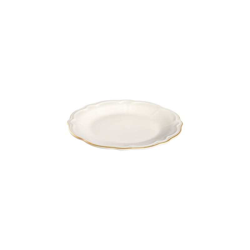 Middagsservise (18 deler) Opviq Altin File Fulya 18 (30 x 32 x 31 cm) Hvit Gull - Hvit og gull - Husholdning - Servering & borddekking - Porselen