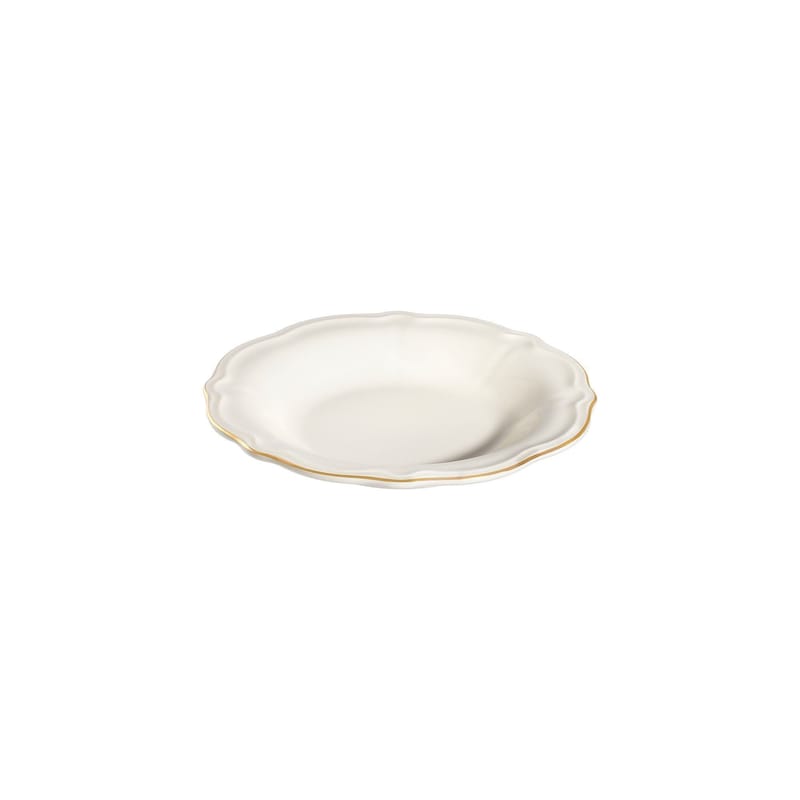 Middagsservise (18 deler) Opviq Altin File Fulya 18 (30 x 32 x 31 cm) Hvit Gull - Hvit/gull - Husholdning - Servering & borddekking - Porselen