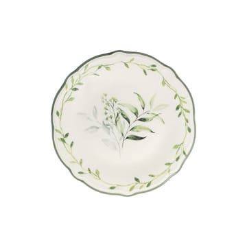 Middagsservise (24 deler) Opviq Olivessa Fulya 24 (32 x 36 x 41 cm) Hvit Grønn - Hvit og grønn - Husholdning - Servering & borddekking - Porselen